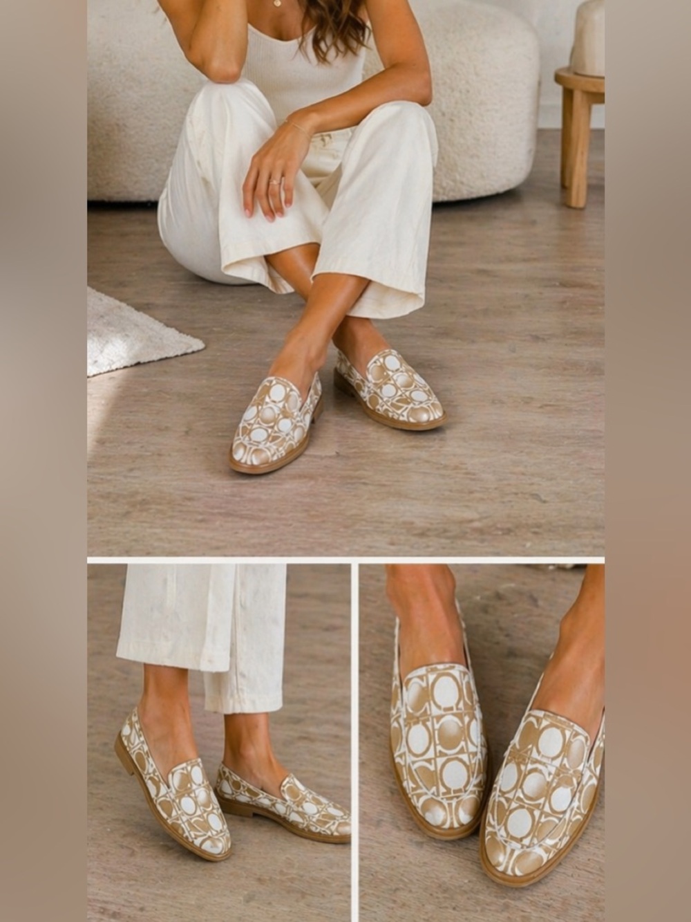 Salvatore Ferragamo Made In Italy Slip on Loafers
